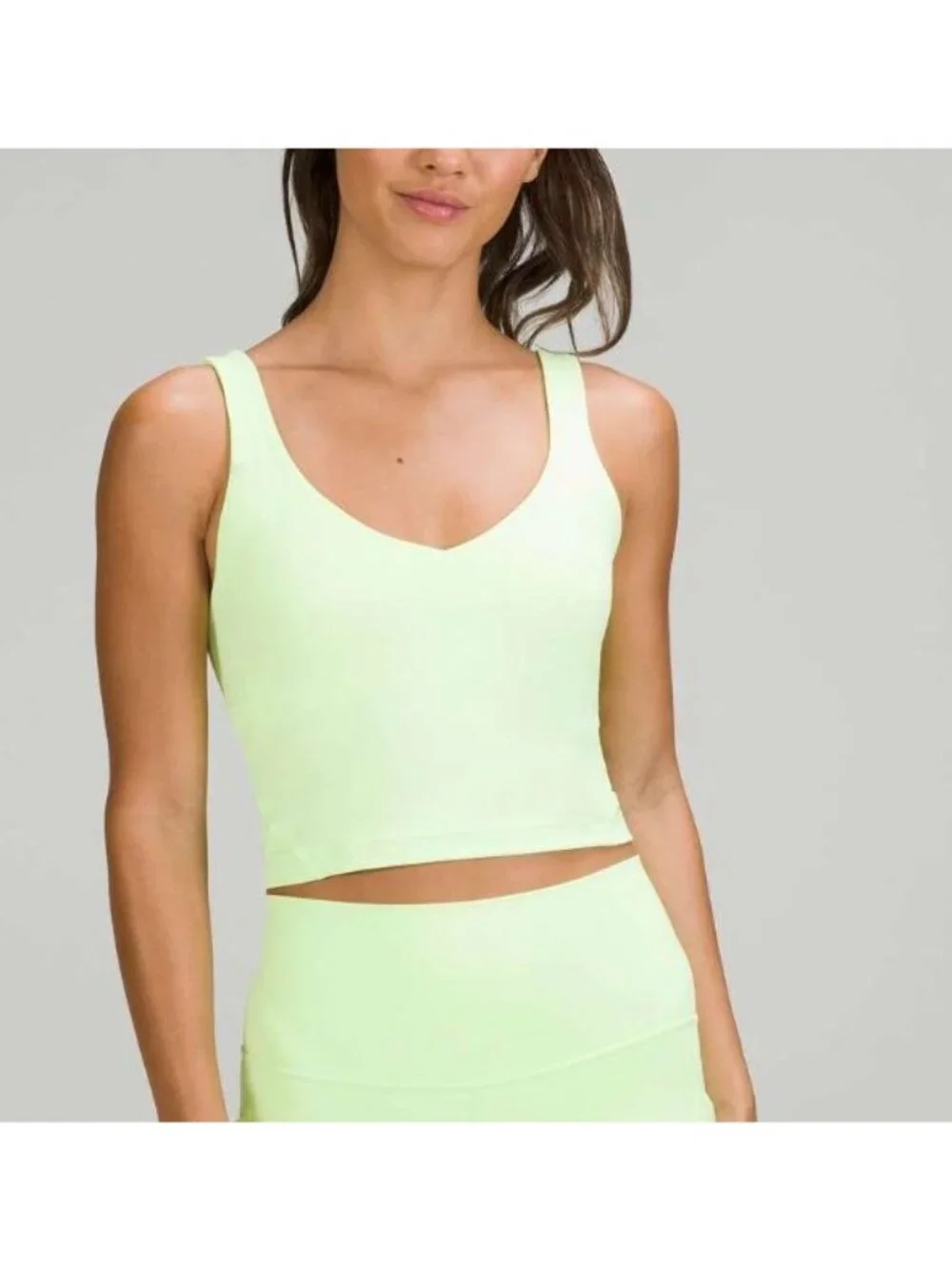 Lululemon Align Tank Top Faded Zap Green Size 6